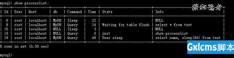 MySQL线程处于Waiting for table flush的分析 - 文章图片