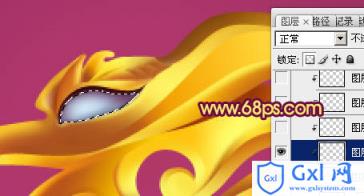 Photoshop制作漂亮简单的金色龙头的教程 - 文章图片