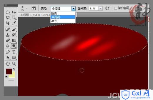 Photoshop设计制作一块华丽的红色桌布 - 文章图片