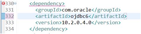 Missing artifact com.oracle:ojdbc6:jar:10.2.0.4.0问题解决 ojdbc包pom.xml出错 - 文章图片