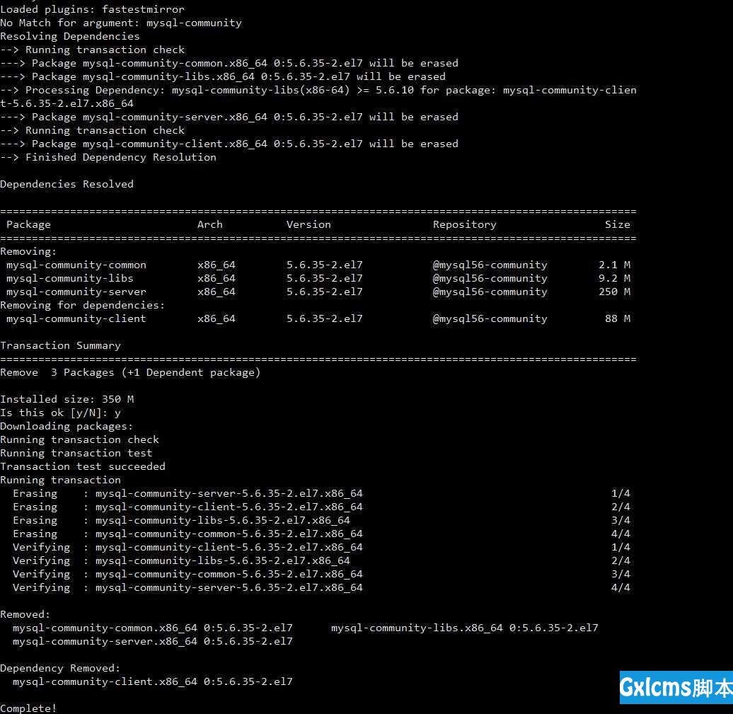 CentOS7下安装Mysql失败经历--CentOS7使用yum安装和卸载Mysql过程 - 文章图片