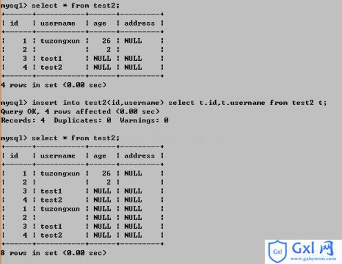 mysql常用基础操作语法（三）~~对数据的增删改操作【命令行模式】 - 文章图片