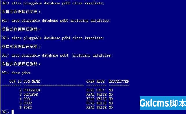Oracle12c创建及删除PDB - 文章图片