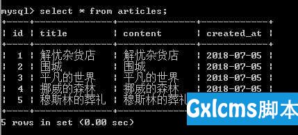 MySQL查询与结构 - 文章图片