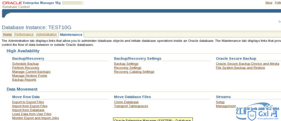 Oracle10g,11g中EM的安装配置过程 - 文章图片