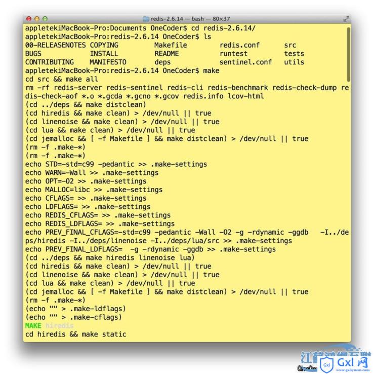 MacOS下Redis2.6.14部署记录 - 文章图片