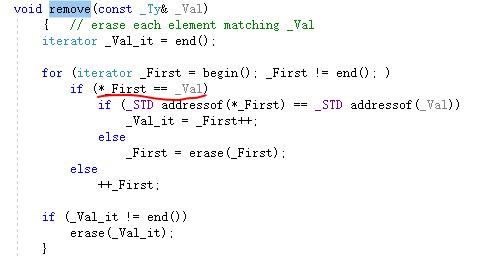 c++（list.remove(xxx);删除自定义类型） - 文章图片