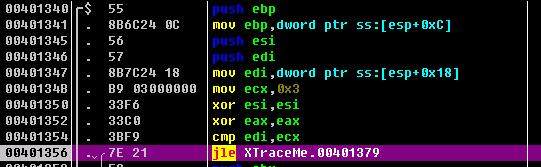 加密与解密示例程序TraceMe.exe逆向&算法分析 - 文章图片