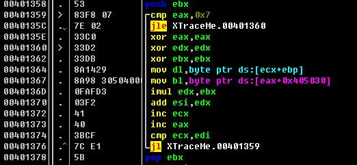 加密与解密示例程序TraceMe.exe逆向&算法分析 - 文章图片