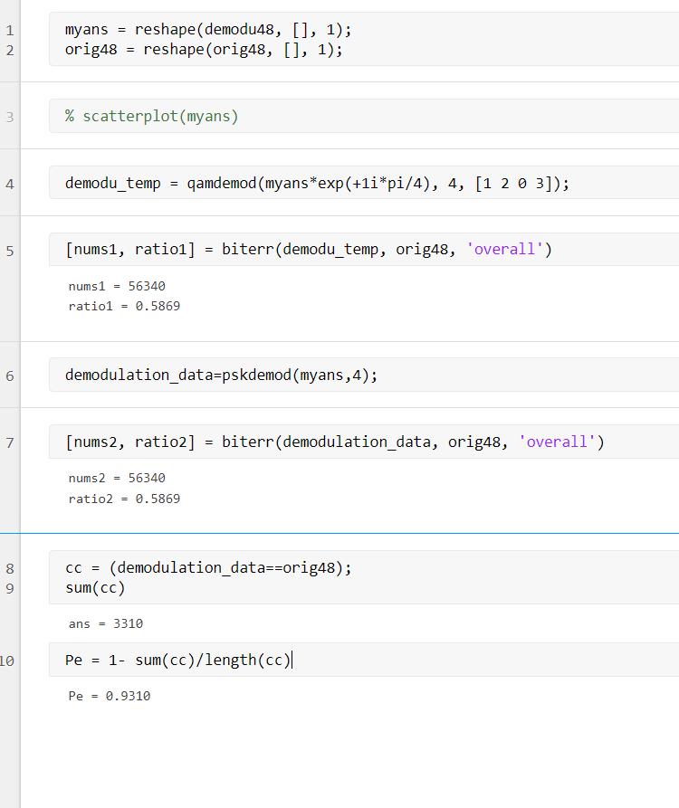 MATLAB 几个函数的 Python 的简易实现(qamdemod, biterror) - 文章图片