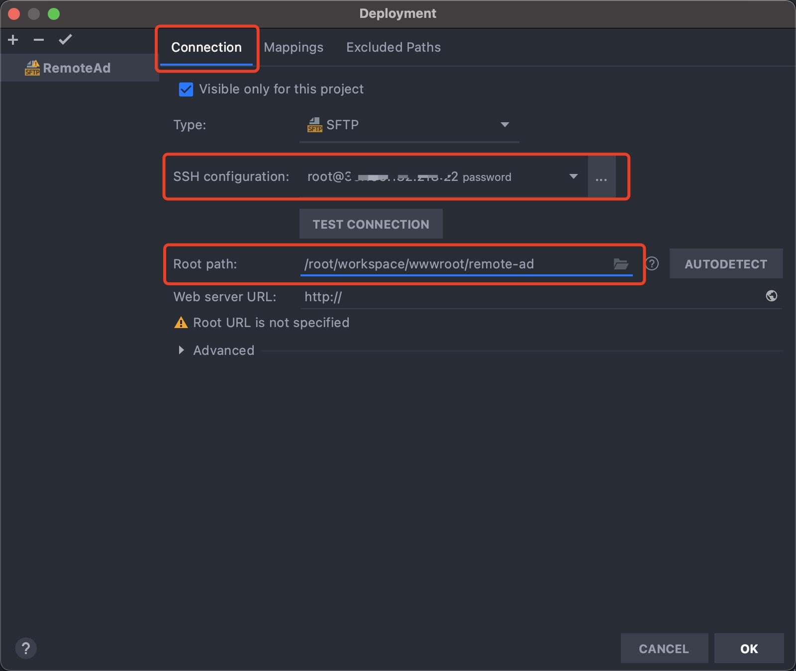 PhpStorm 配置本地文件自动上传至服务器 - 文章图片