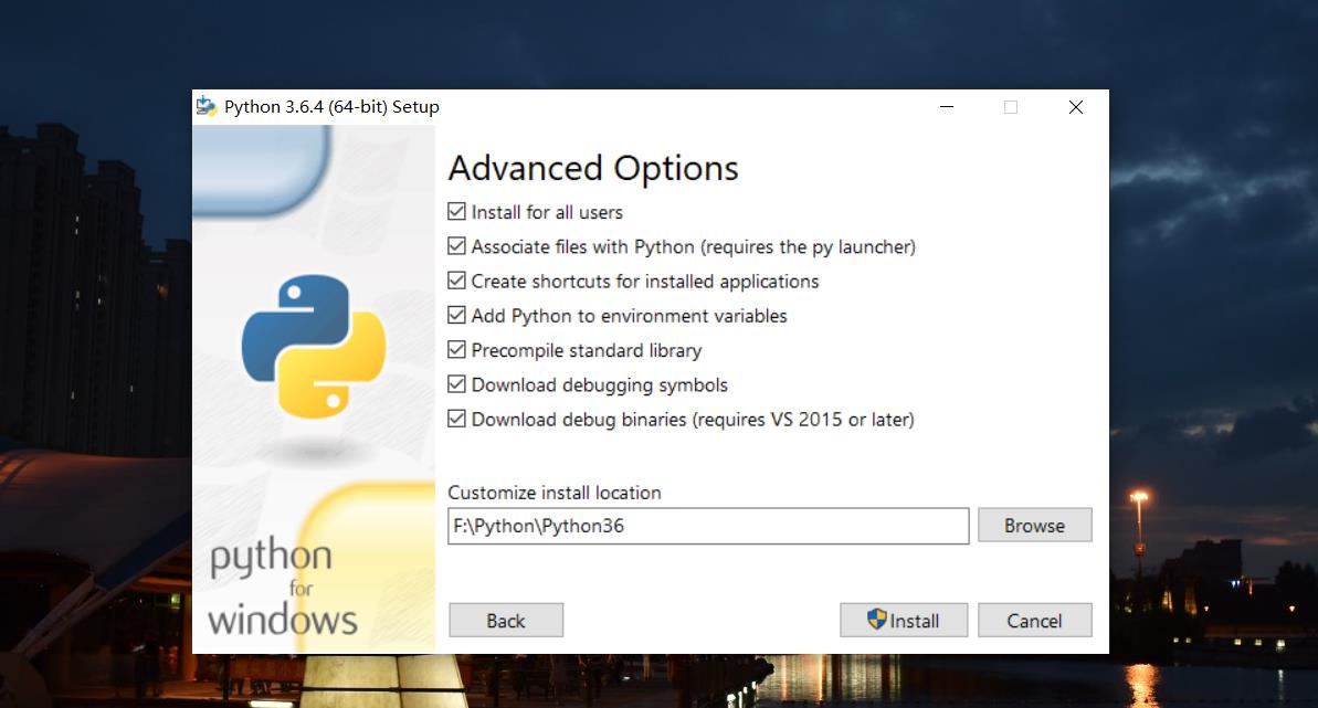 【计算机视觉环境】Win10 Python 3.6.4 安装教程 初学者 简单易懂 - 文章图片