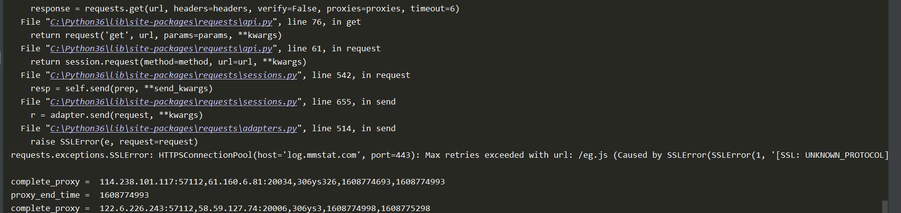 python使用requests库请求网址时，发生requests.exceptions.SSLError 错误解决办法 - 文章图片