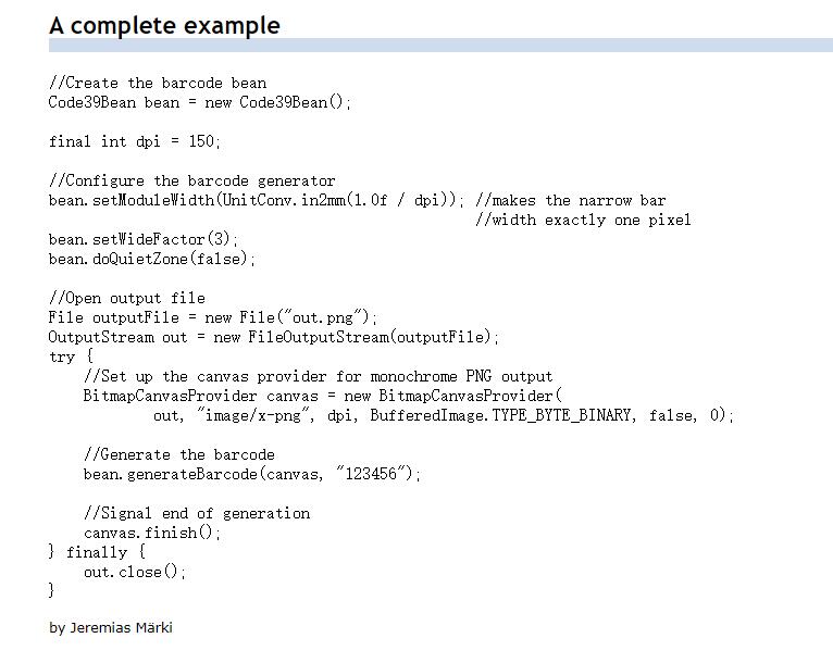 java Barcode4j生成条形码并添加至pdf打印 - 文章图片