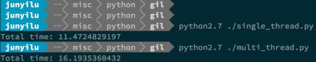 python多线程GIL的问题记录 - 文章图片