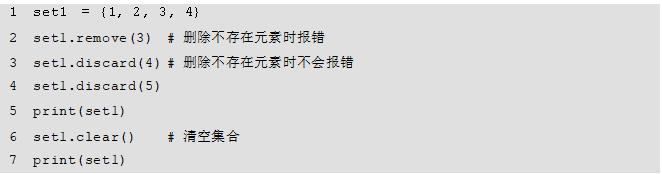 python程序中集合的常用操作 - 文章图片