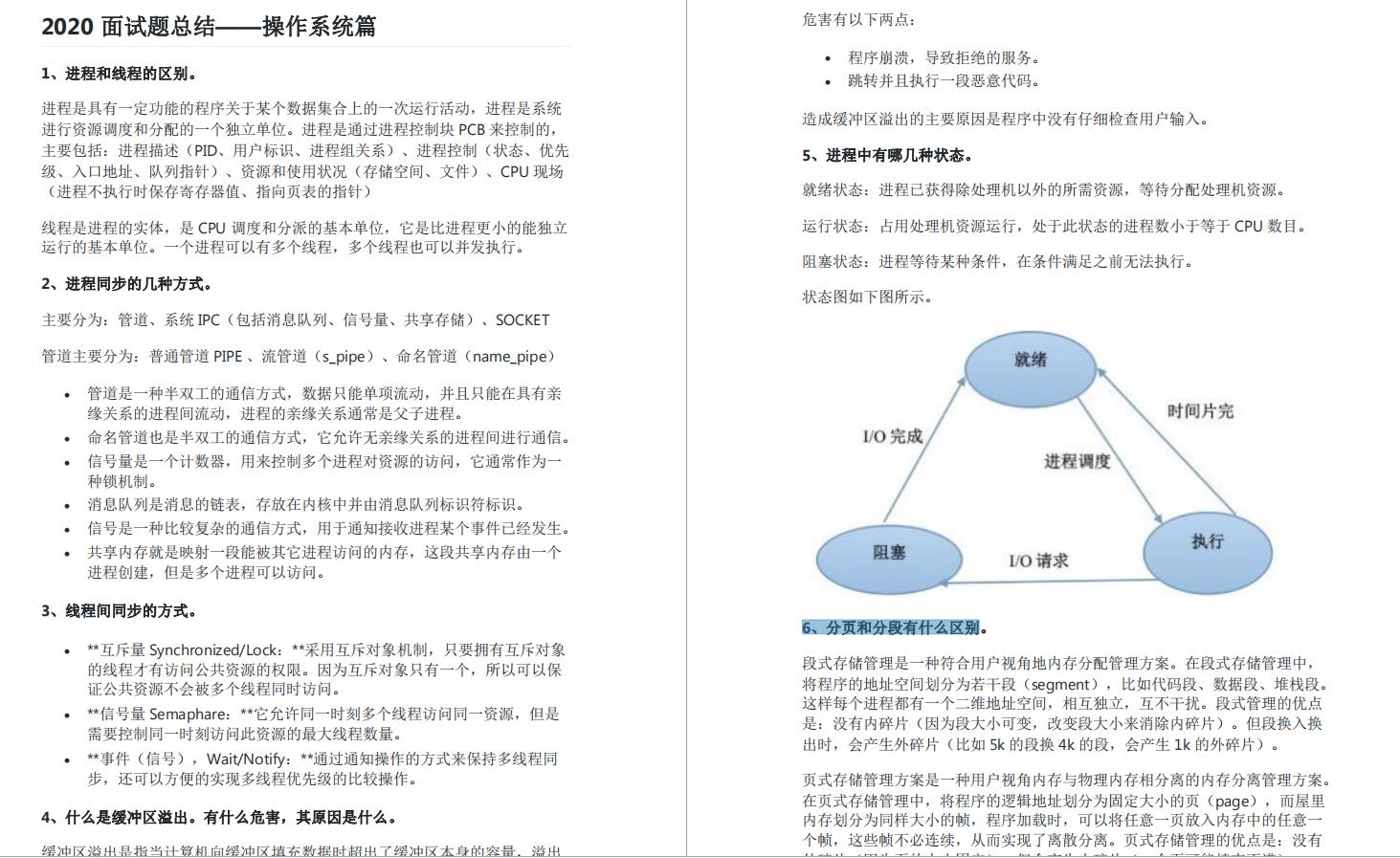 （含答案）（腾讯、京东、滴滴、阿里）-2020年精选大厂高频Java面试真题集锦 - 文章图片