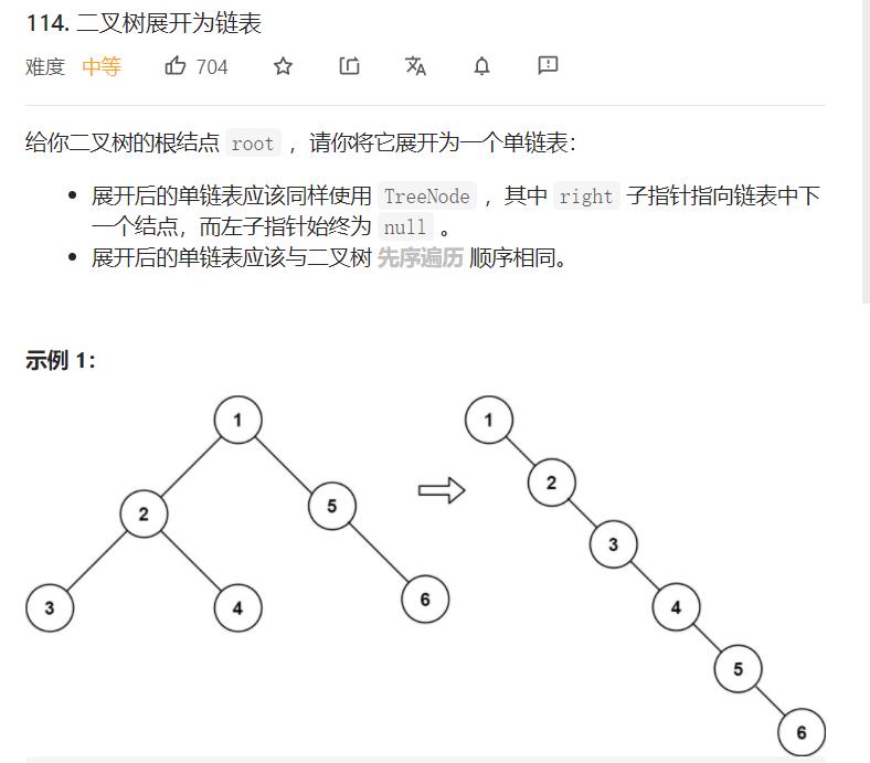 算法-树-二叉树展开为链表 - 文章图片