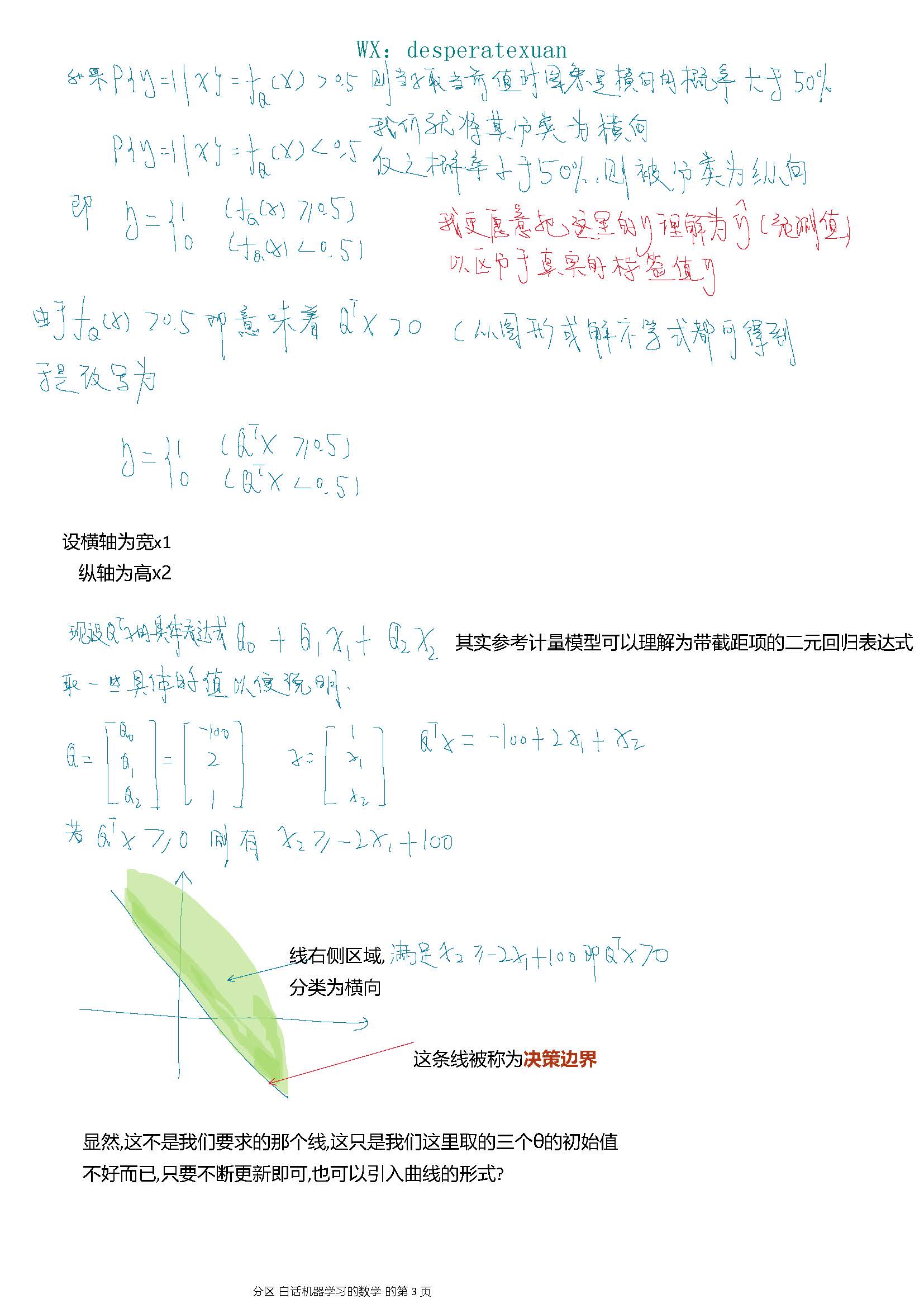 白话机器学习的数学笔记系列4分类算法_逻辑回归+MLE - 文章图片