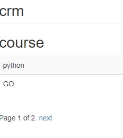 python+Django CRM客户关系管理系统开发（四）--分页功能开发 - 文章图片