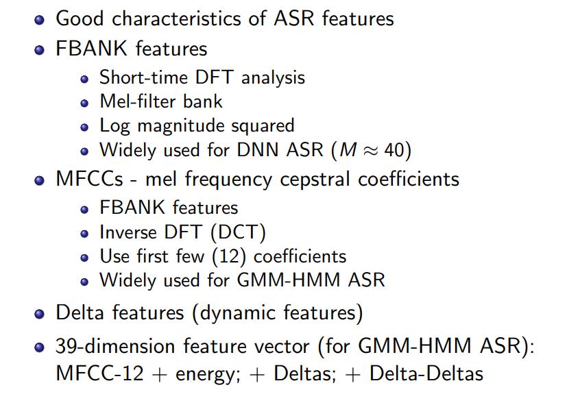 ASR中常用的语音特征之FBank和MFCC（原理 + Python实现） - 文章图片
