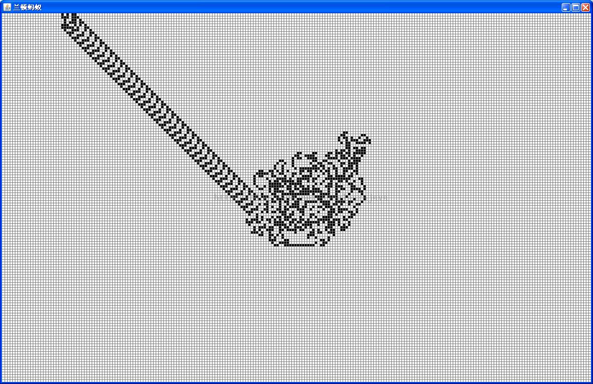 程序员面试金典 - 面试题 16.22. 兰顿蚂蚁（deque模拟） - 文章图片