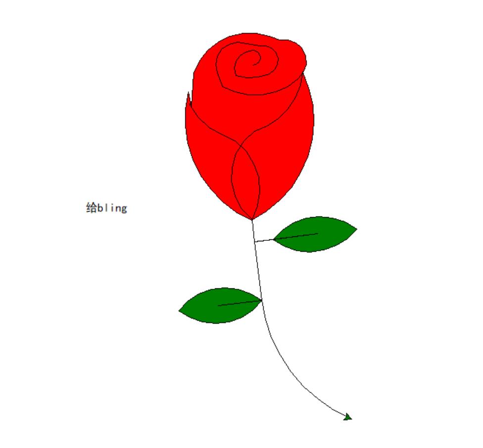python绘制玫瑰花 - 文章图片