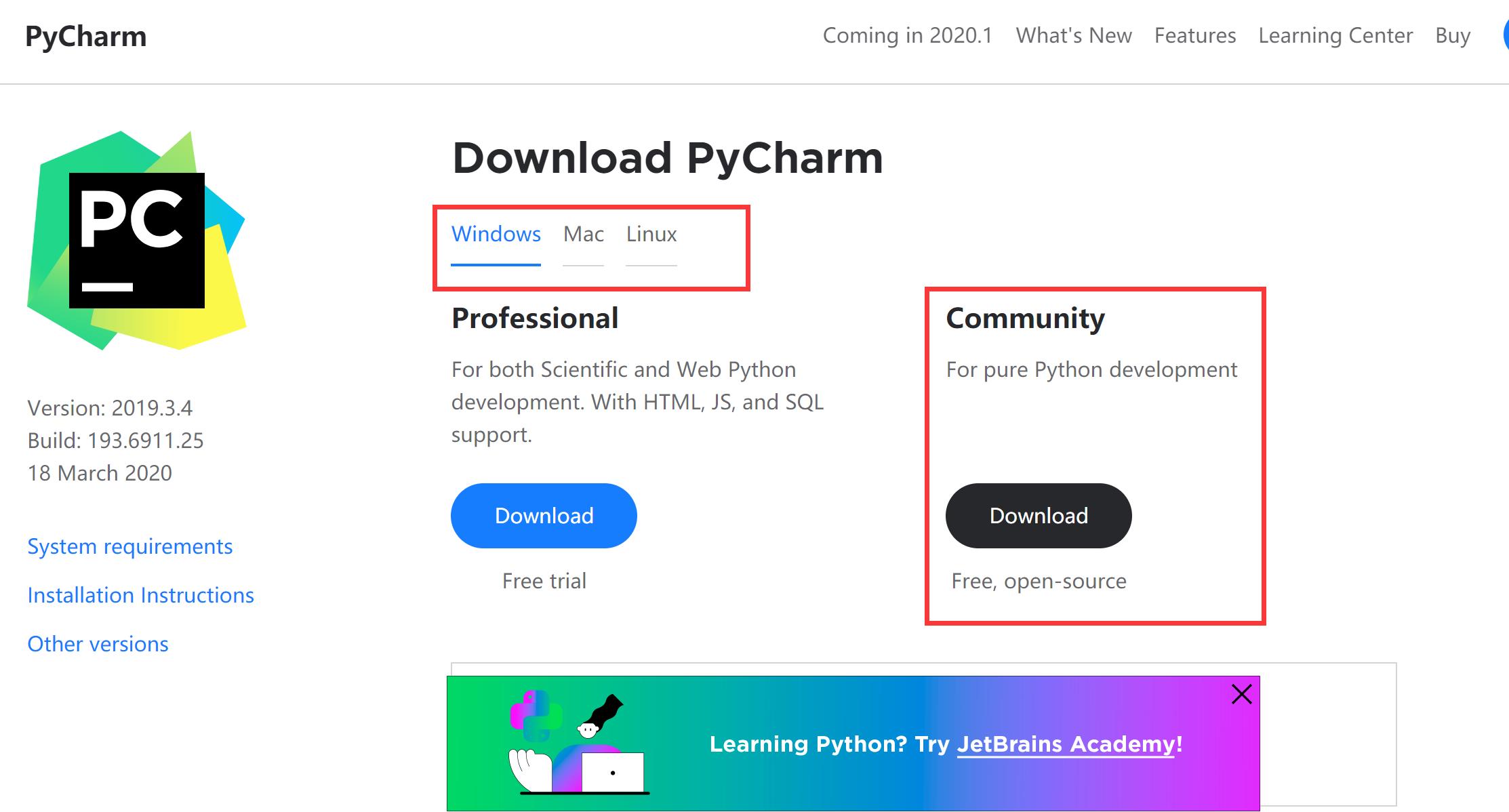 Python自动化准备工作（pycharm安装） - 文章图片