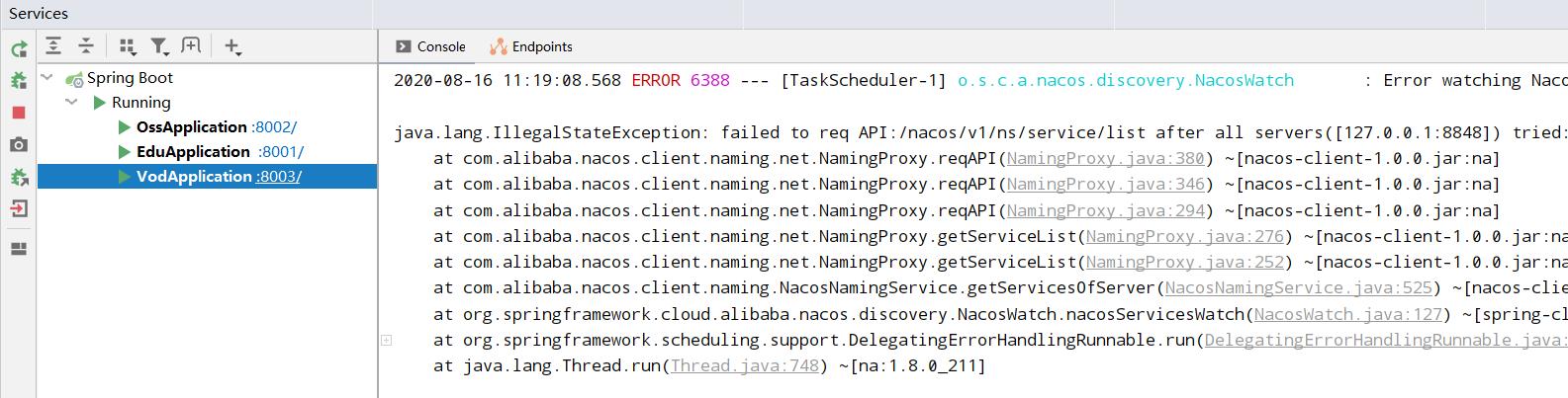 |ERROR |ThreadPoolTaskScheduler-1 |NacosWatch.java:171 |org.springframework.cloud.alibaba.nacos.disc - 文章图片