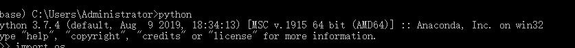 输入python出现警告Warning: This Python interpreter is in a conda environment, but the environment has not - 文章图片