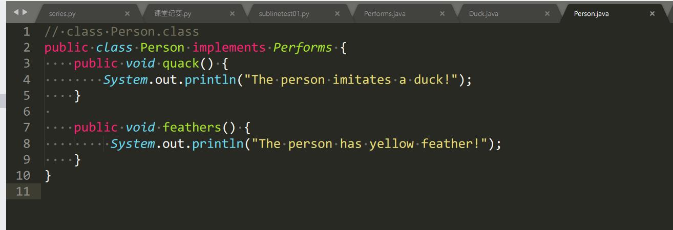 python面向对象之多态鸭子类型与Java的比较 - 文章图片
