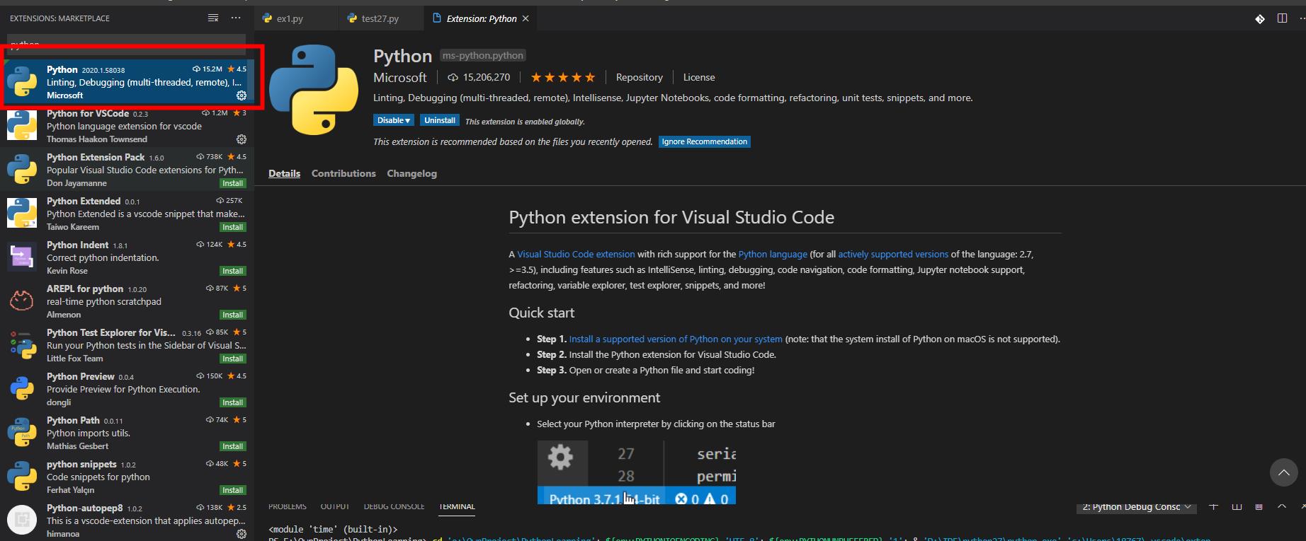 如何用visual studio code更好的编写python - 文章图片