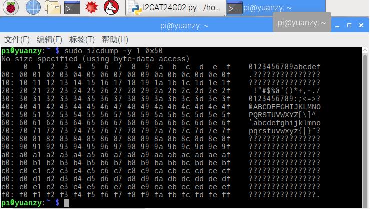 树莓派I2C接口技术及Python SMBus串行I2C EEPROM应用编程 - 文章图片