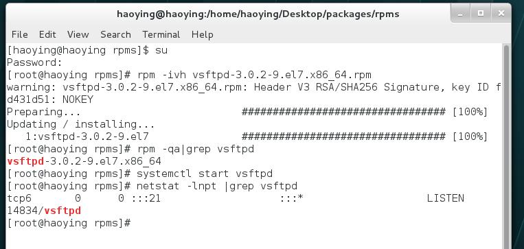 Linux系统离线安装vsftpd - 文章图片