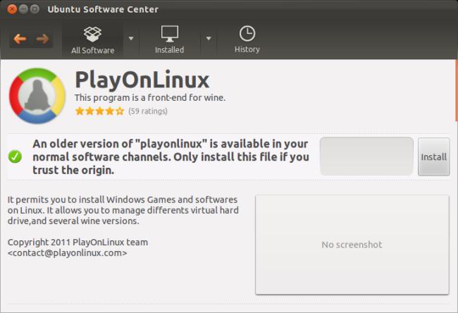 PlayOnLinux在Linux上轻松安装Windows游戏和软件 - 文章图片