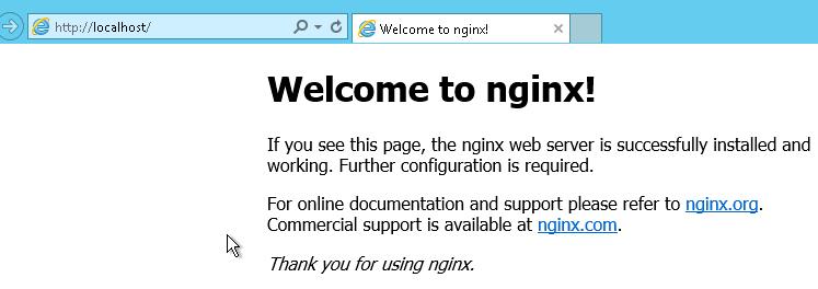 windows 安装Nginx并创建为Windows服务 - 文章图片