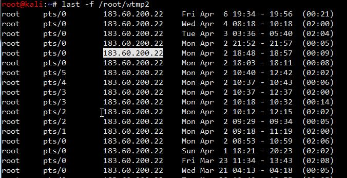 对某linux服务器登录连接日志分析 - 文章图片