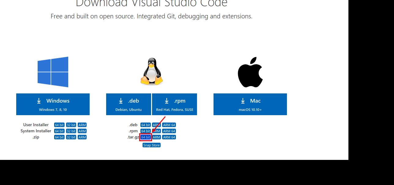 Linux下安装并配置VSCode(Visual Studio Code) - 文章图片