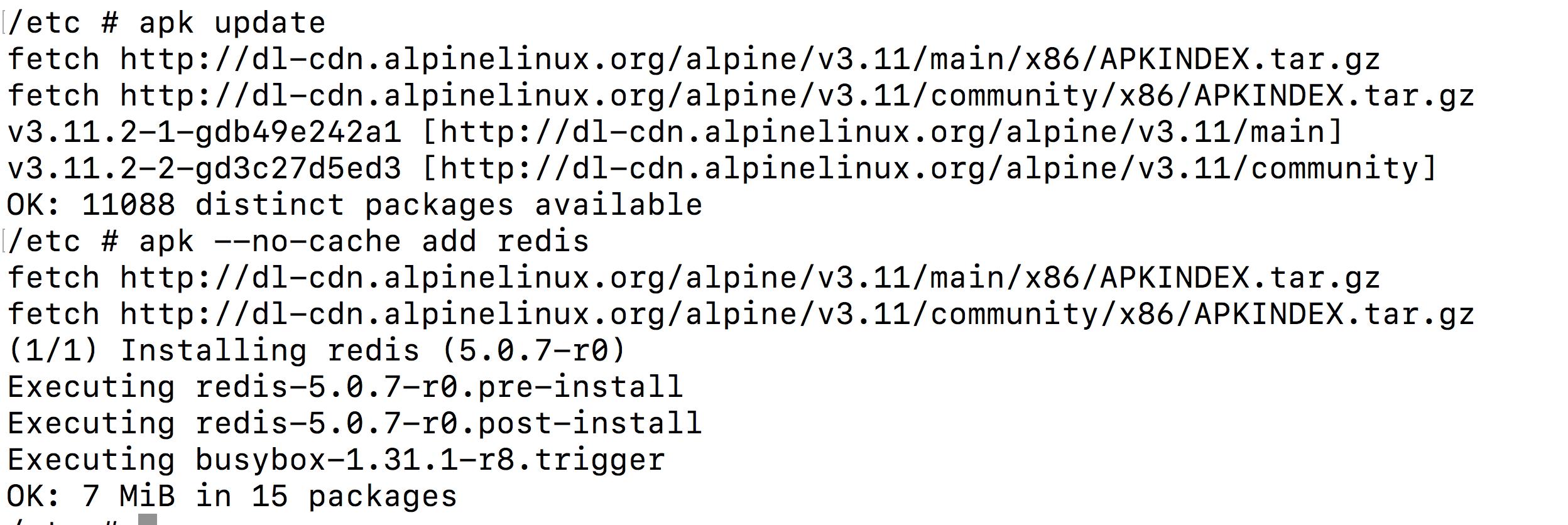 chroot 试用alpinelinux安装软件包的问题 - 文章图片