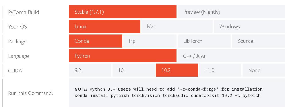 ubuntu18LTS+RTX3070+cuda11.1+cuDNN8.0.4+pytorch1.7 - 文章图片