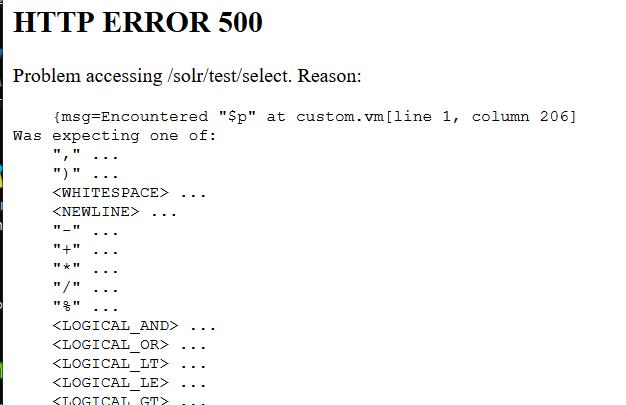 Apache Solr Velocity模板注入rce+获取交互式shell - 文章图片