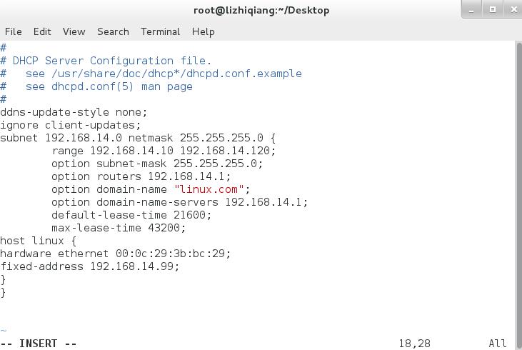 linux中使用DHCP服务来动态管理主机地址 - 文章图片