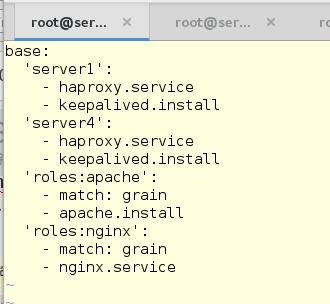 saltstack实现高可用（apache+nginx+keepalived） - 文章图片