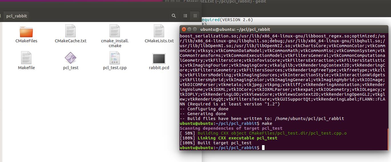 ubuntu pcl 初步使用读取pcd文件 - 文章图片