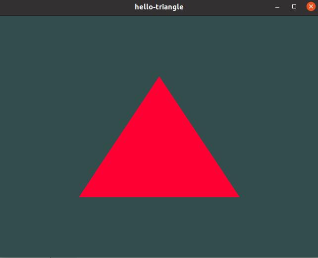 基于 Ubuntu Qt的OpenGL编程----(一) 三角形 - 文章图片