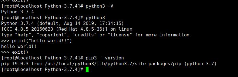CENTOS7.6 源码安装python 3.7.4 - 文章图片