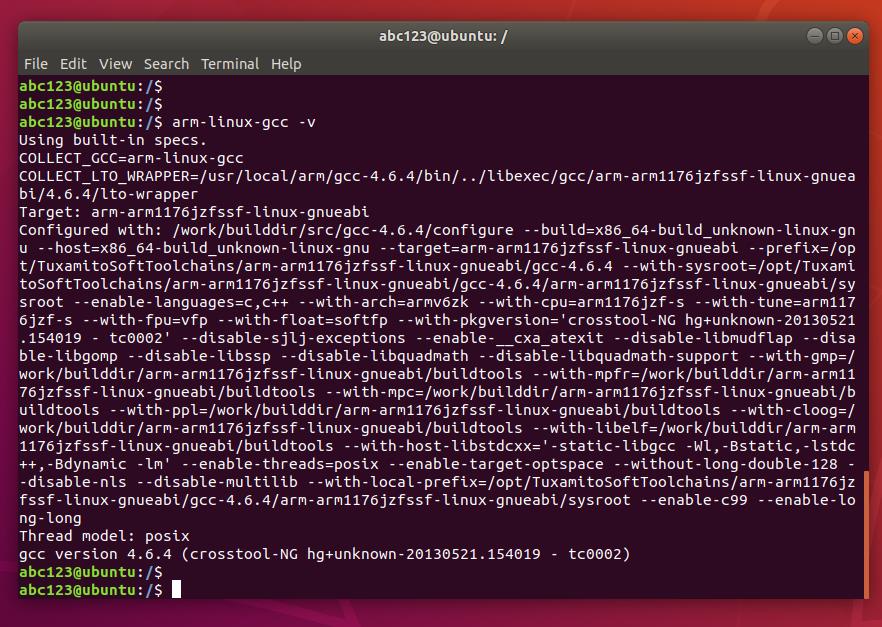 Ubuntu 18.04安装arm-linux-gcc交叉编译器 - 文章图片