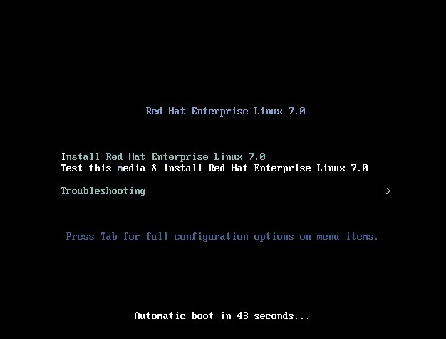 Red Hat Enterprise Linux 7 的安装和Linux基础知识 - 文章图片