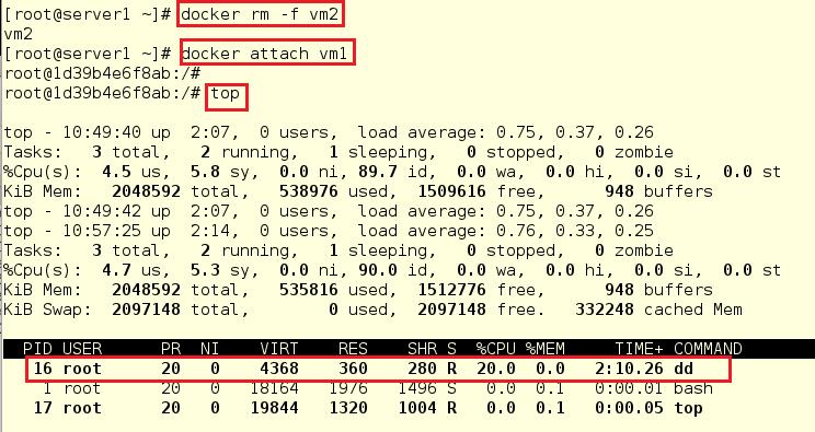 Docker实验（九）Docker安全讲解（对cpu，内存和交换分区进行资源限制） - 文章图片