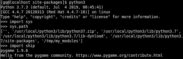 Centos6 python3 导入第三方函数库，自定义函数库的几种配置方法(sys.path, PYTHONPATH, .pth, 环境变量) - 文章图片